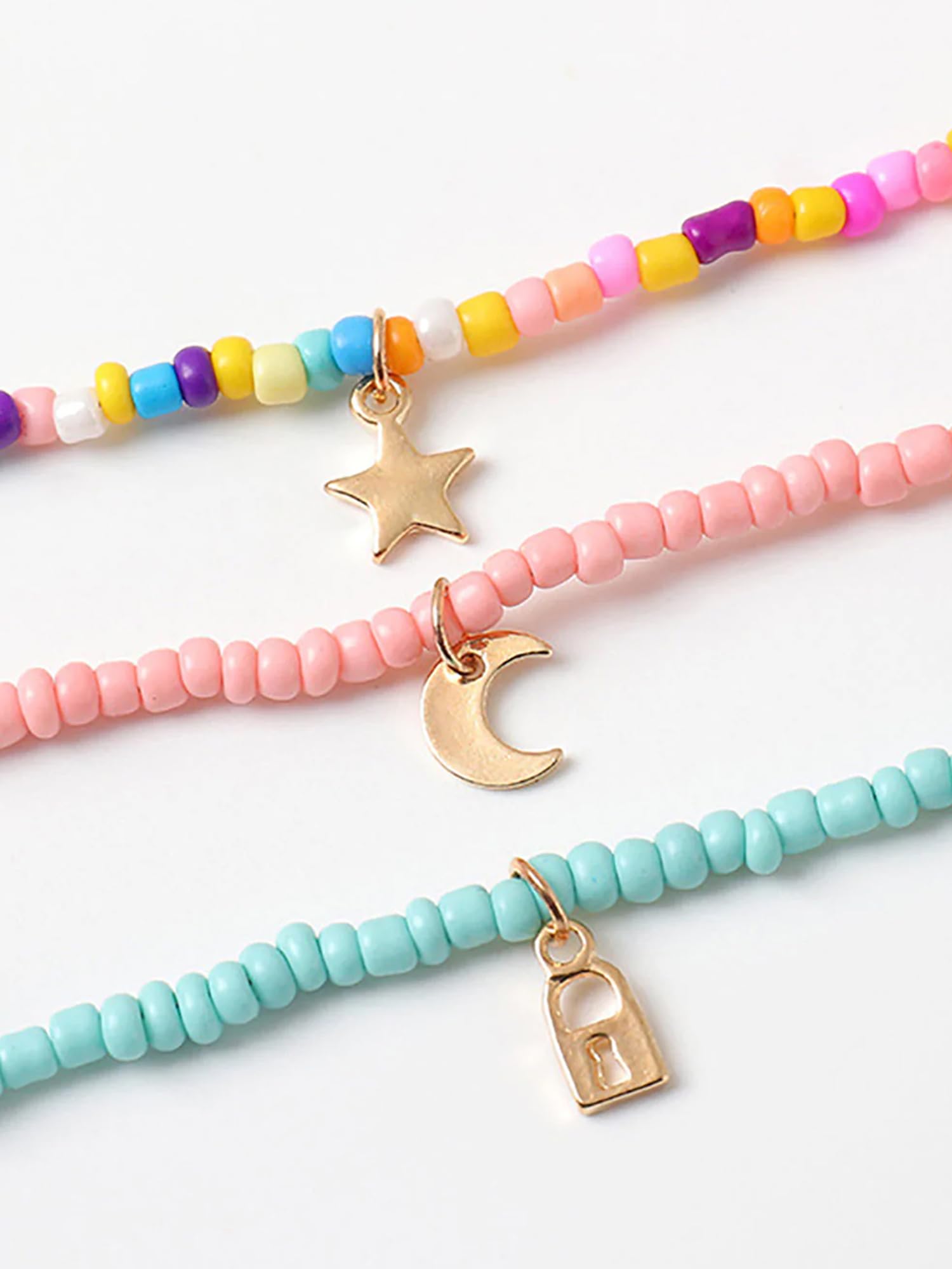 Yellow Beaded Choker Necklace for Women & Girls - Multicolor Charm Chimes Necklace | Birthday & Anniversary Gift for Wife, Girlfriend, Daughter | Perfect for Parties, Weddings, Everyday Wear