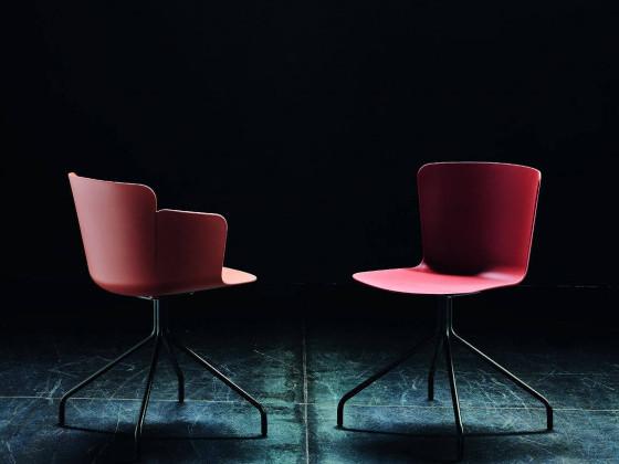 Midj Calla P M_X PP Chair - Modern Ergonomic Office Chair for Home & Workspace - Perfect for Long Hours Sitting, Gaming & Remote Work