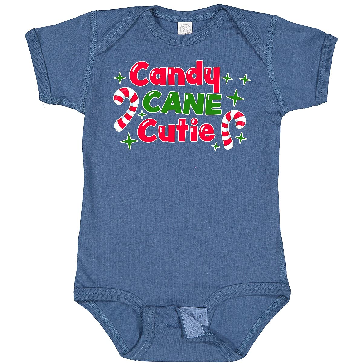 Inktastic Christmas Candy Cane Cutie Baby Bodysuit - Adorable Holiday Outfit for Infants & Toddlers - Perfect for Christmas Photos, Family Gatherings & Festive Celebrations