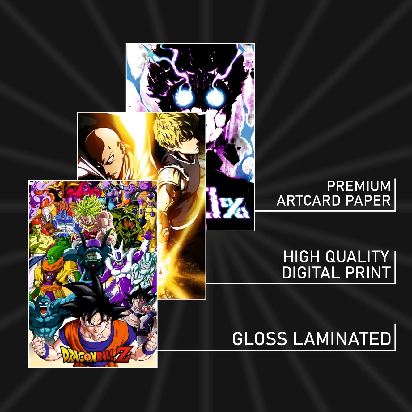 SAW Anime Posters - Pack of 54 (4x6 Inches) | Aesthetic Artwork Wall Decor for Living Room, Bedroom, Home & Office | Perfect for Anime Fans, Gift Giving & Room Decoration