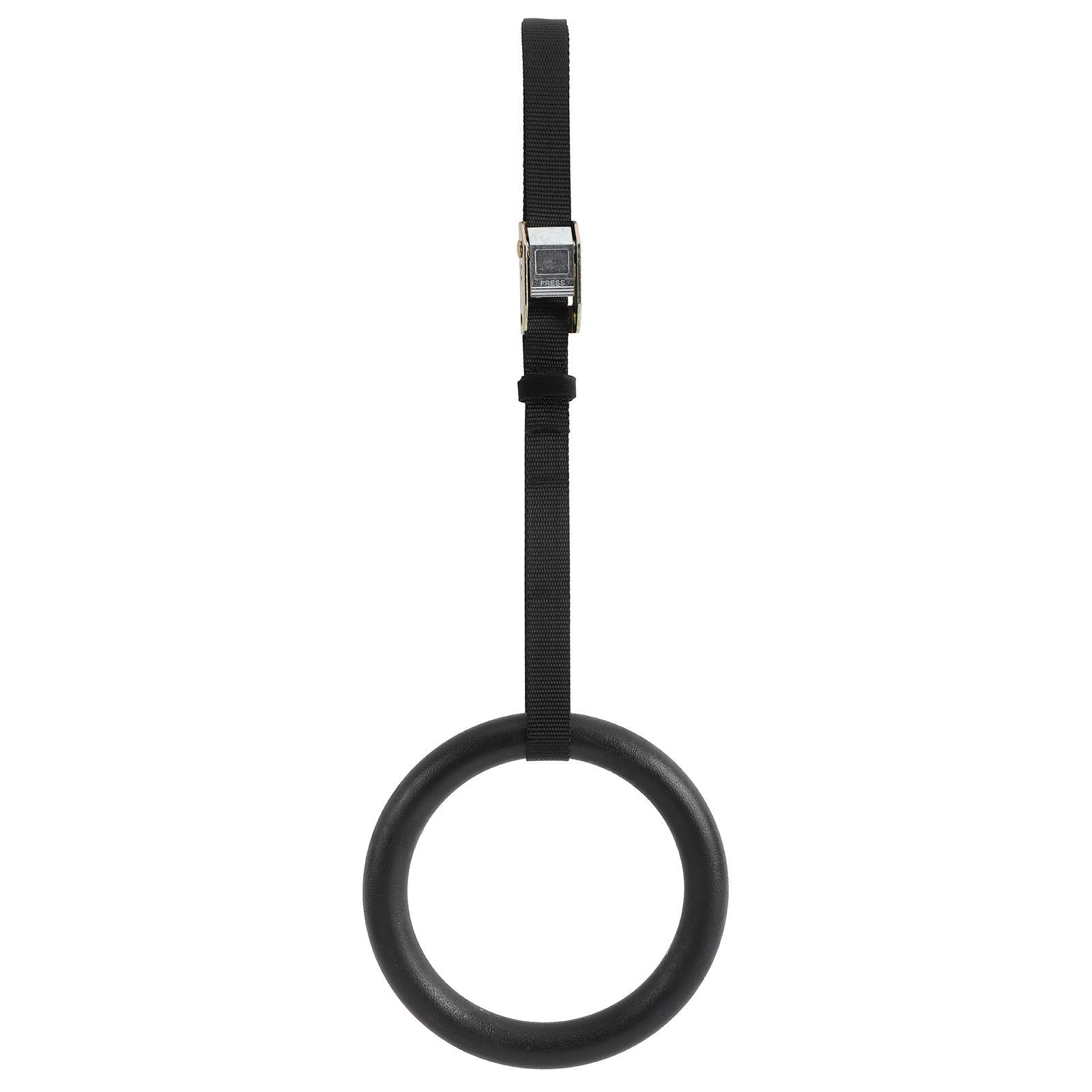 XMSound 1100lbs Capacity Adjustable Gymnastic Rings with 14.5ft Non-Slip Straps - Perfect for Pull-Ups, Dips, Strength Training & Home Gym Workouts - Ideal for CrossFit, Calisthenics & Outdoor Fitness Training