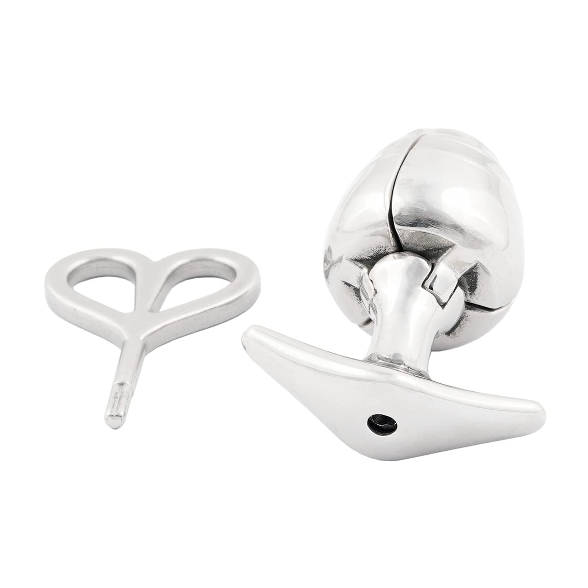 Premium Stainless Steel Anal Plug - Heavy Duty Anal Trainer & Butt Expander with Locking Beads (30mm GS230) - Perfect for BDSM, Solo Play & Couples Exploration