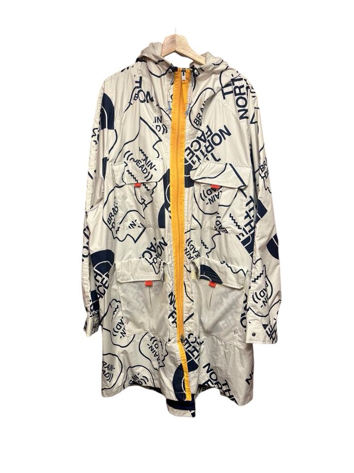 The North Face x Brain Dead Oversized Jacket for Men - XL Size | Waterproof Windbreaker for Hiking, Camping & Outdoor Adventures