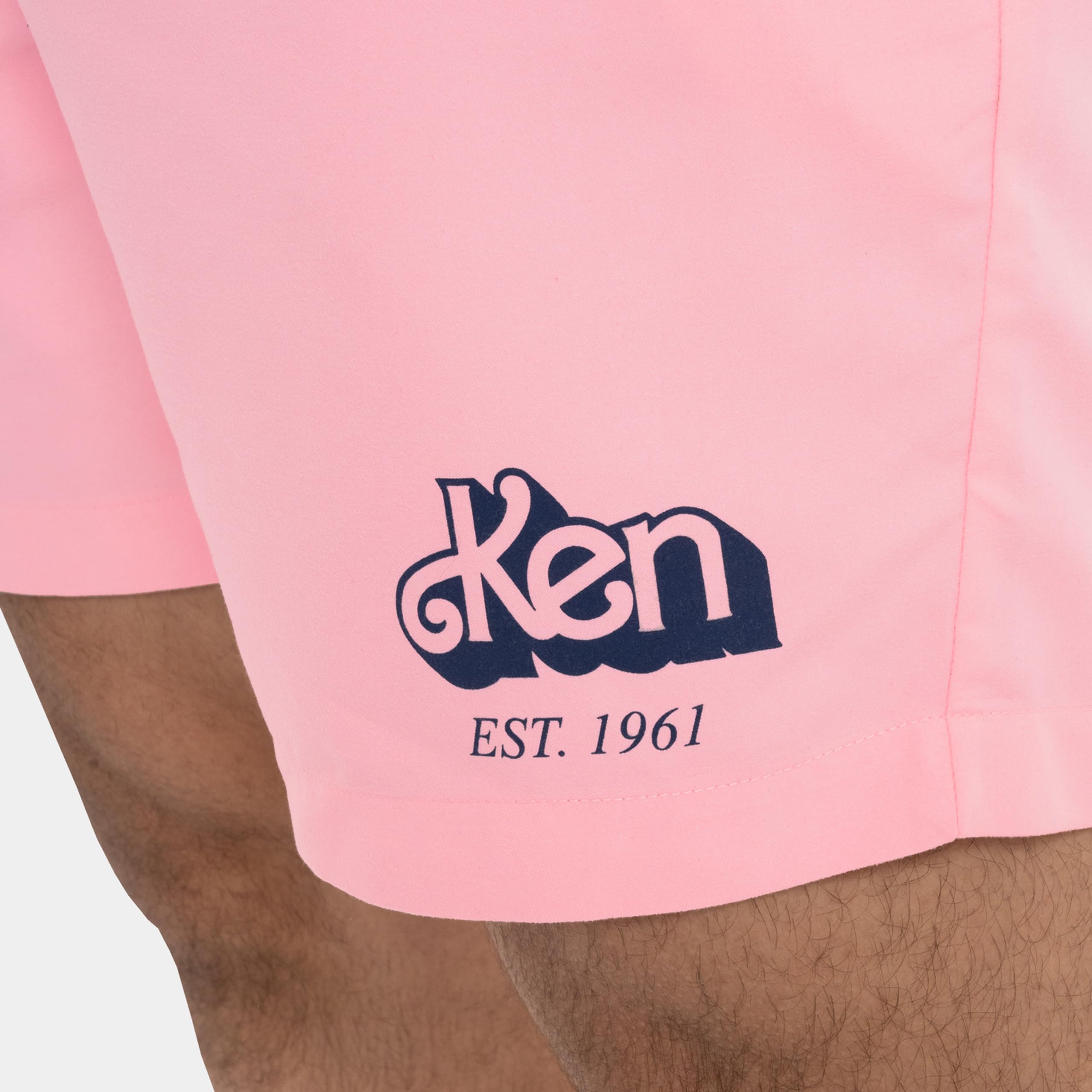 Barbie Ken Men's Swim Shorts - Quick Dry Swim Trunks for Men, Sizes S to XXL - Perfect for Beach, Pool, and Summer Vacations