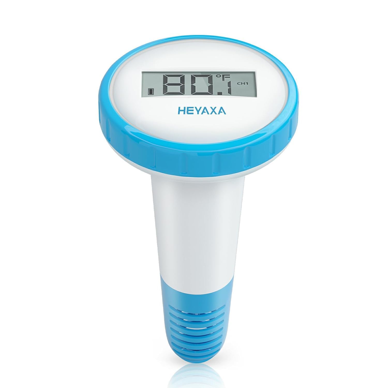 Large Floating Pool Thermometer with Easy-Read Display and String for Accurate Water Temperature Monitoring in Outdoor and Indoor Swimming Pools, Spas, and Hot Tubs