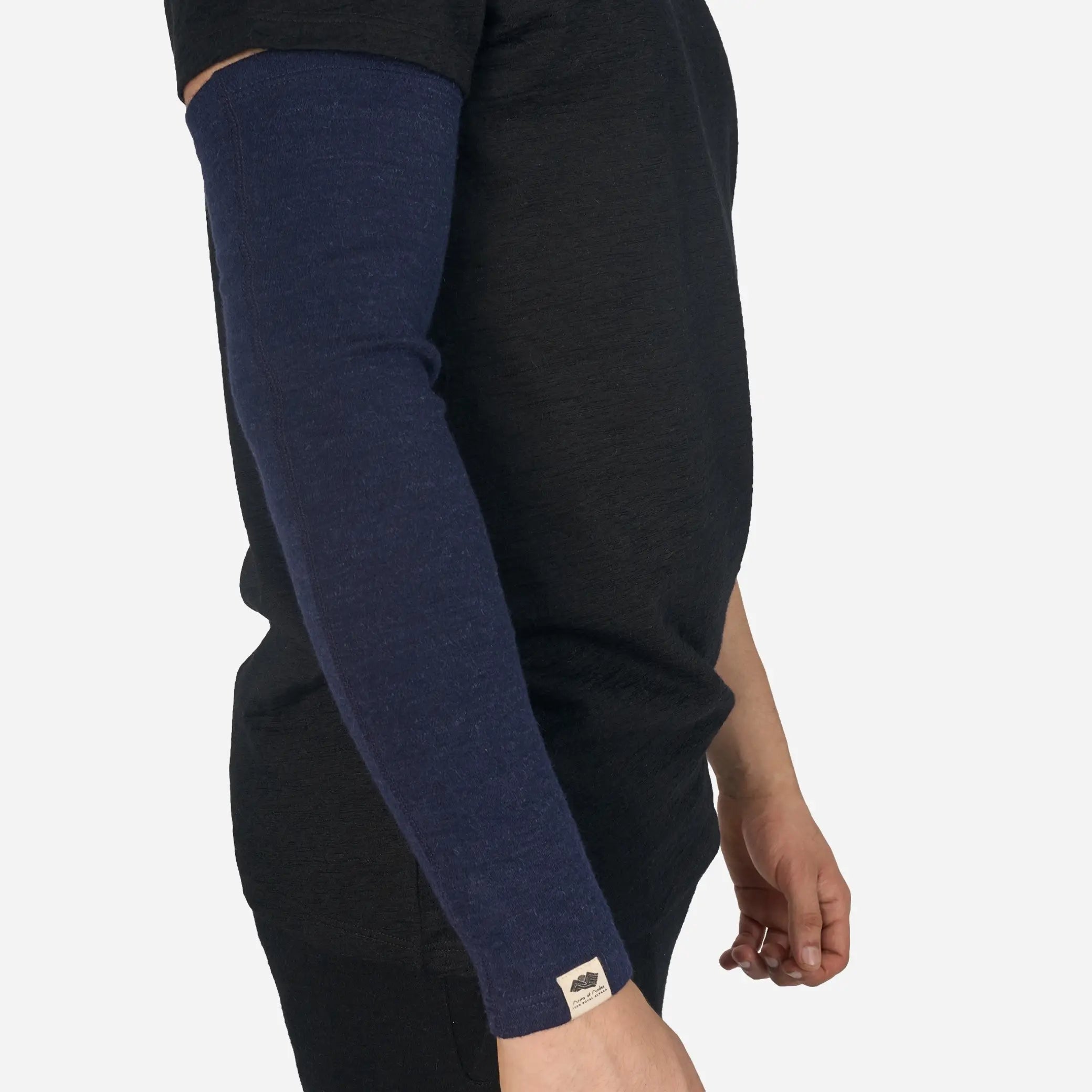 Alpaca Wool Arm Sleeves for Men & Women - 300 Lightweight Thermal Compression Sleeves for Sports, Running, Cycling & Outdoor Activities
