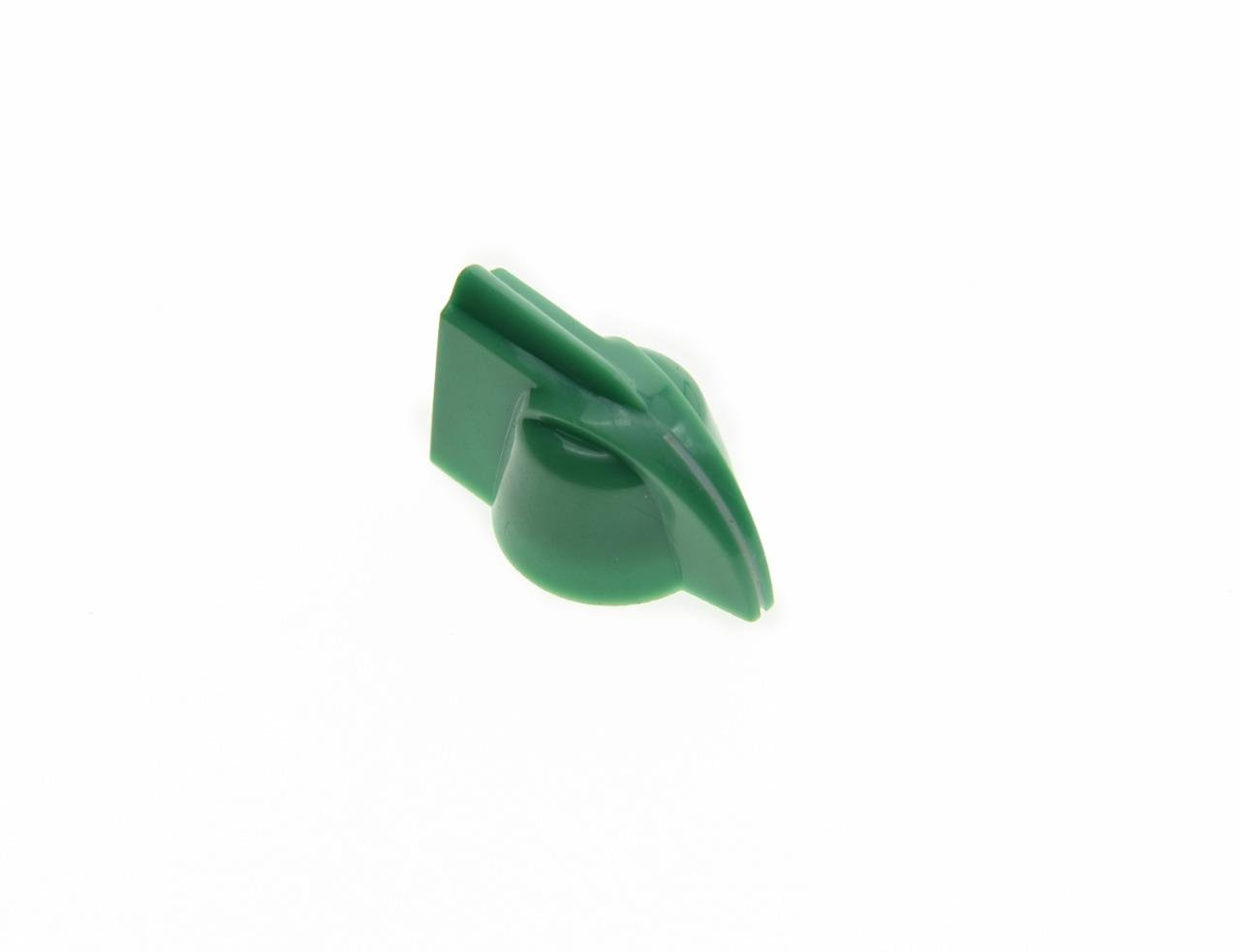 KAISH 12-Piece Vintage Guitar Amplifier Effect Pedal Knobs - Chicken Head Style, Green - Perfect for DIY Guitar Pedal Mods & Amp Upgrades