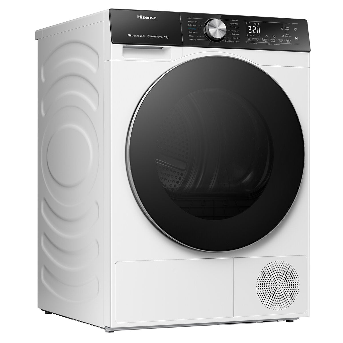 Hisense Series 5 9kg Heat Pump Dryer HDF5S90H - Energy Efficient Laundry Solution for Small Homes & Apartments | Fast Drying, Quiet Operation