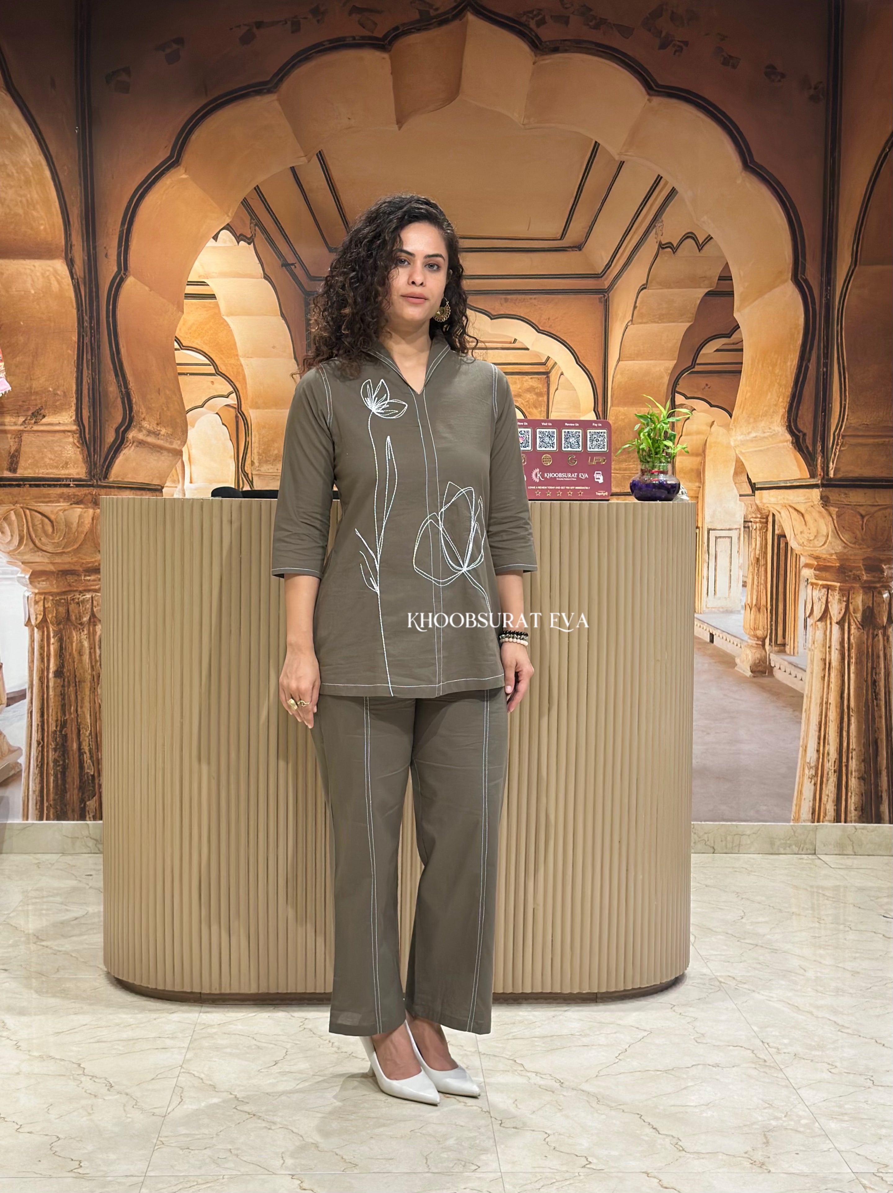 BISCOTTI HOTTIE COTTON COORD SET - Women's Comfortable Matching Lounge Outfit for Home & Sleepwear | Perfect for Relaxing, Lounging and Casual Wear