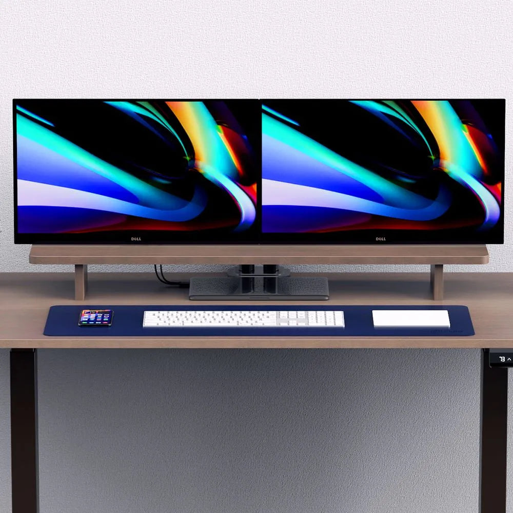 Ergonomic Monitor Stand Riser - Adjustable Laptop & Computer Screen Holder for Desk - Perfect for Home Office, Gaming & Workspace Setup