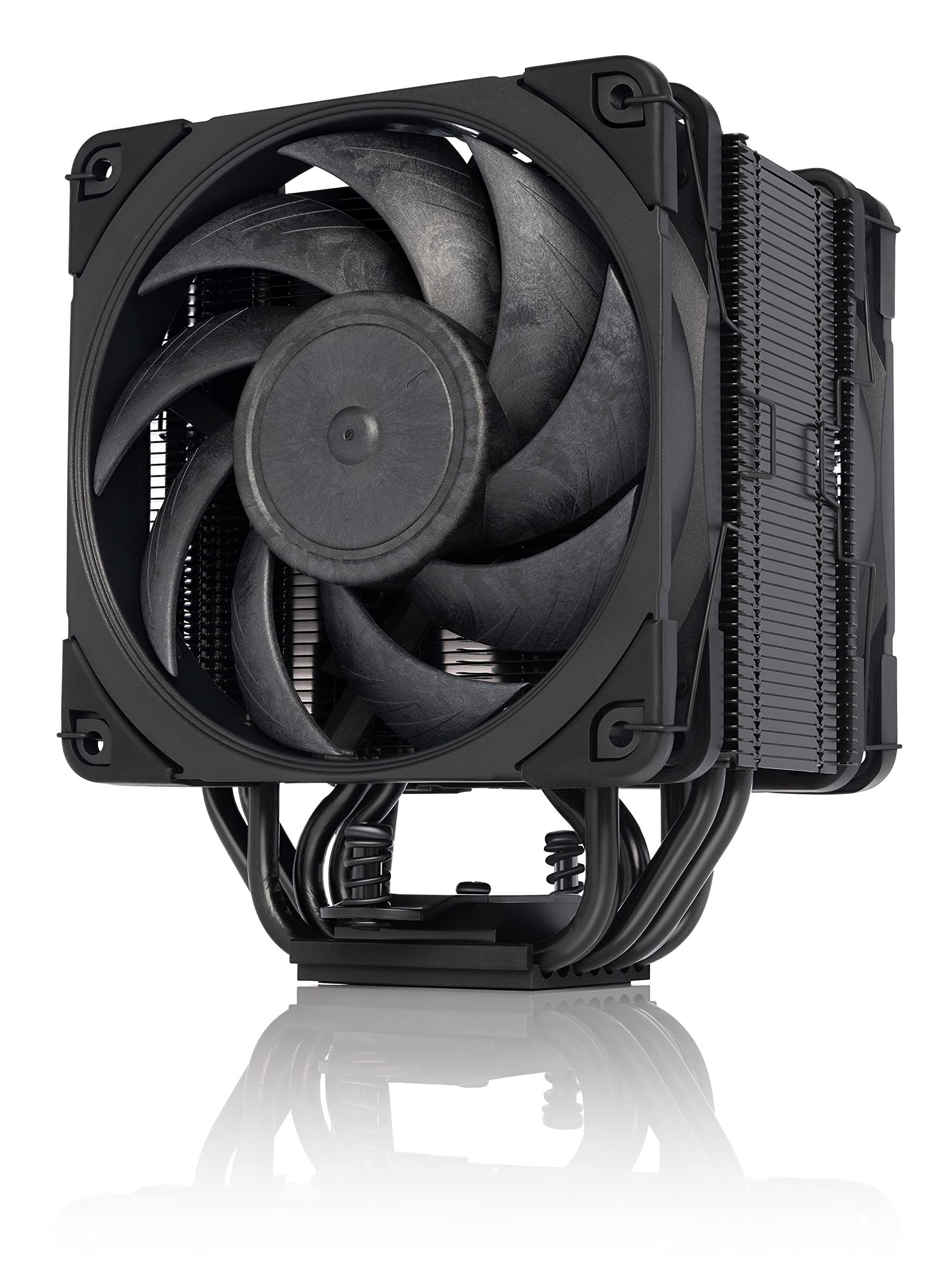 Noctua NH-U12A chromax.Black Premium CPU Cooler with NA-HC8 chromax.White Heatsink Covers - High Performance Air Cooling for Gaming PCs, Workstations & Silent Builds