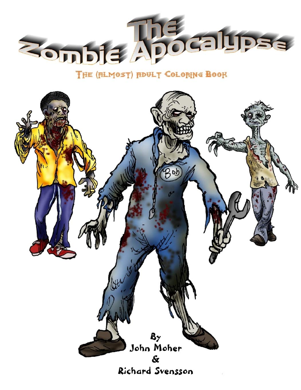 Zombie Apocalypse Coloring Book for Adults - Stress Relief & Fun Horror Scenes | Perfect for Halloween, Gifts & Relaxation