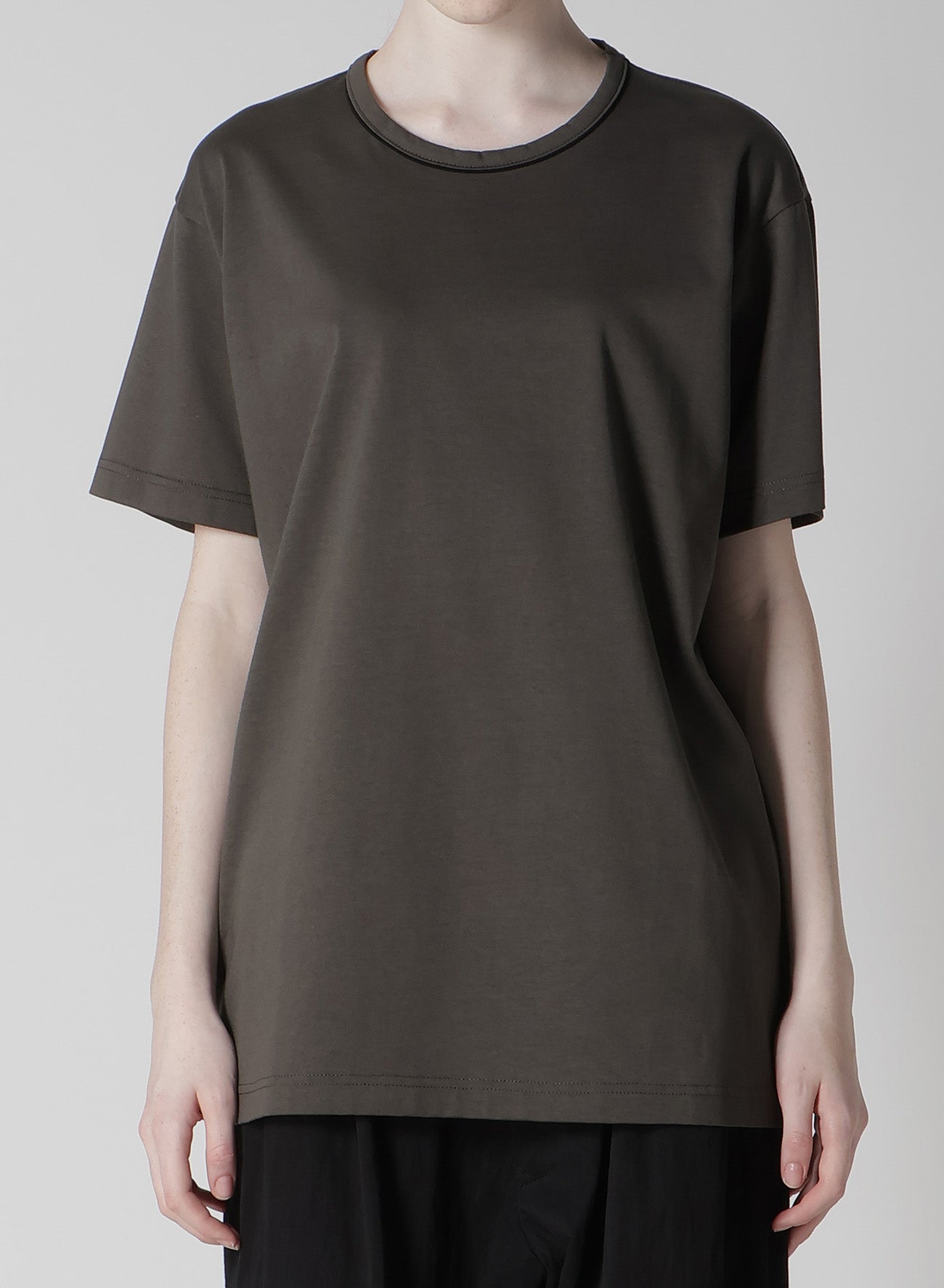 COTON JERSEY Y'S STITCH HALF SLEEVE BIG T-Shirt - Comfortable Cotton Jersey Fabric with Unique Y-Stitch Detail, Perfect for Casual Wear, Gym, and Everyday Outfits