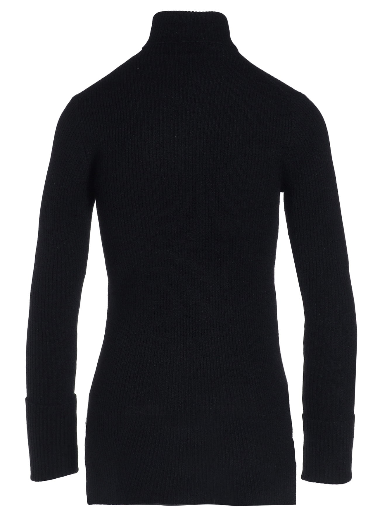 12G1P 2X2 Ribbed Turtle Neck Top for Women - Soft Stretch Knit Slim Fit Long Sleeve Shirt - Perfect for Layering, Office Wear & Casual Outfits