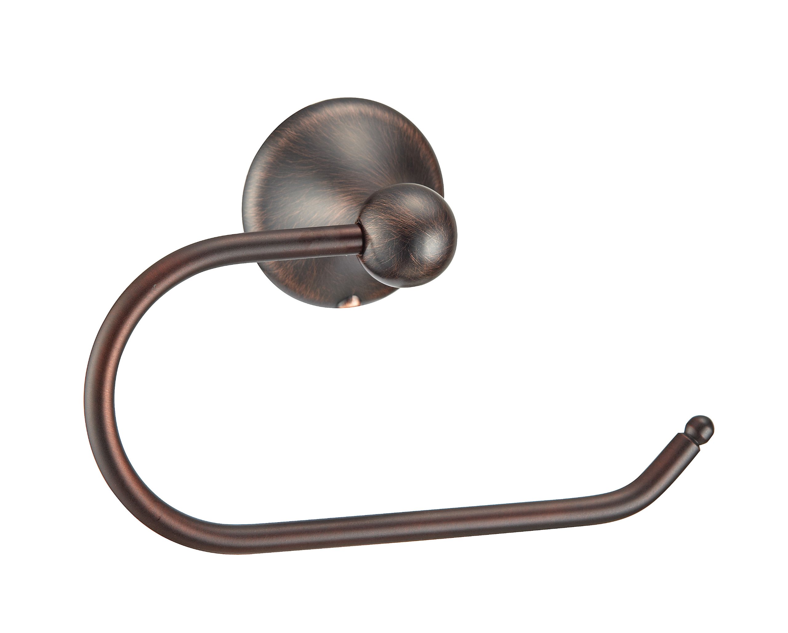 Newport Collection Oil Rubbed Bronze Toilet Paper Holder - H10-9567 by Hardware House | Bathroom Tissue Roll Stand for Modern & Traditional Home Decor