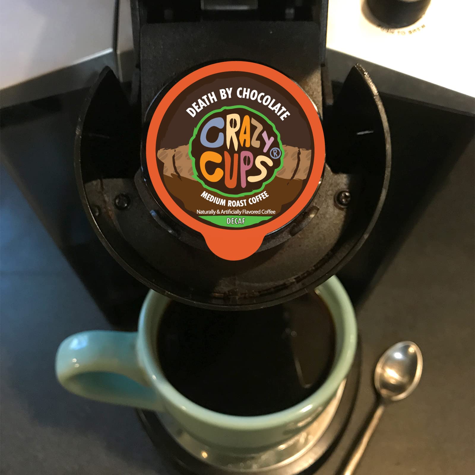 Decaf Flavored Coffee Pods Variety Pack - 60 Count Sampler Assorted Single Serve Decaffeinated Coffee Capsules Compatible with Keurig K-Cup Brewers | Perfect for Office, Home & Gifts