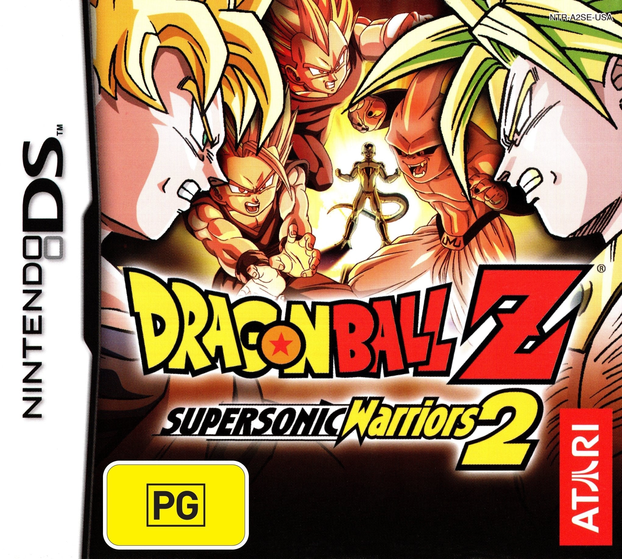 Dragon Ball Z: Supersonic Warriors 2 Nintendo DS Game - Fast-Paced Fighting Action for Anime Fans | Perfect for Travel & Retro Gaming