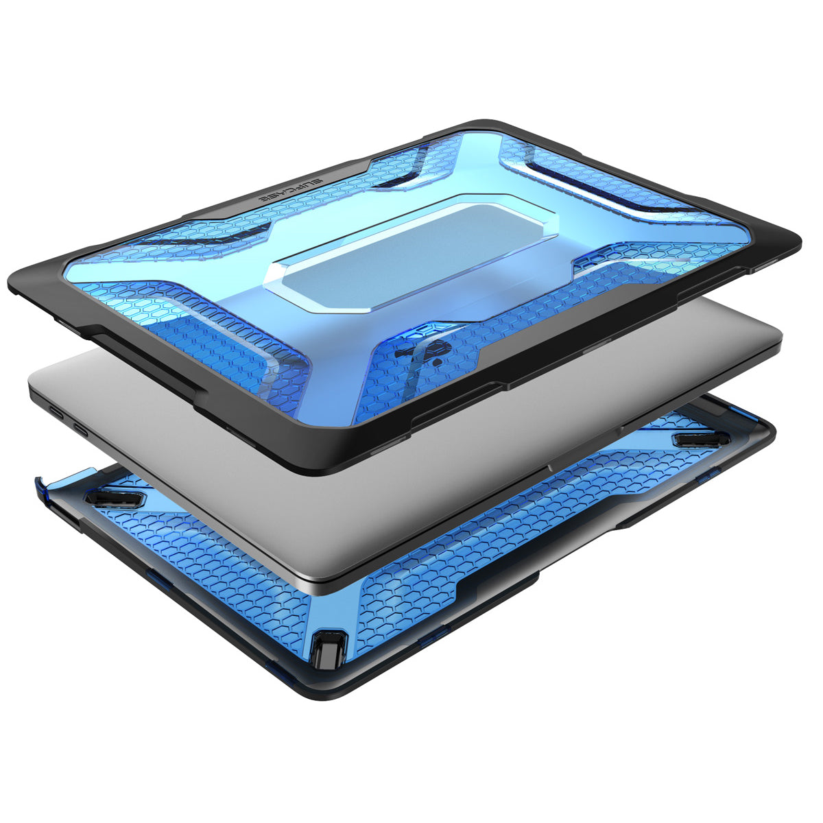 MacBook Pro 13 inch Case (2020 & 2022 Models) - Unicorn Beetle Rugged Protective Cover - Shockproof & Scratch Resistant - Blue - Perfect for Travel, Work & Outdoor Use