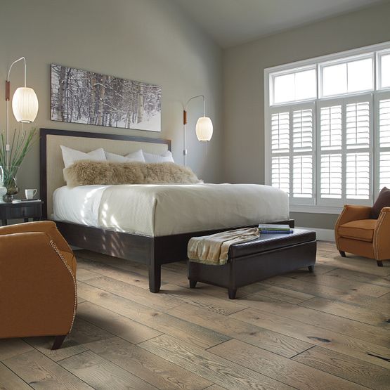 Anderson Tuftex Fired Artistry 8 Carbonized Hardwood Flooring - Premium Engineered Wood for Living Room, Bedroom & Home Office