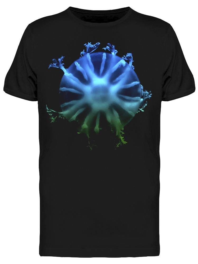 Colorful Jellyfish Print T-Shirt for Men | Soft Cotton Graphic Tee | Casual Summer Beachwear & Festival Outfit