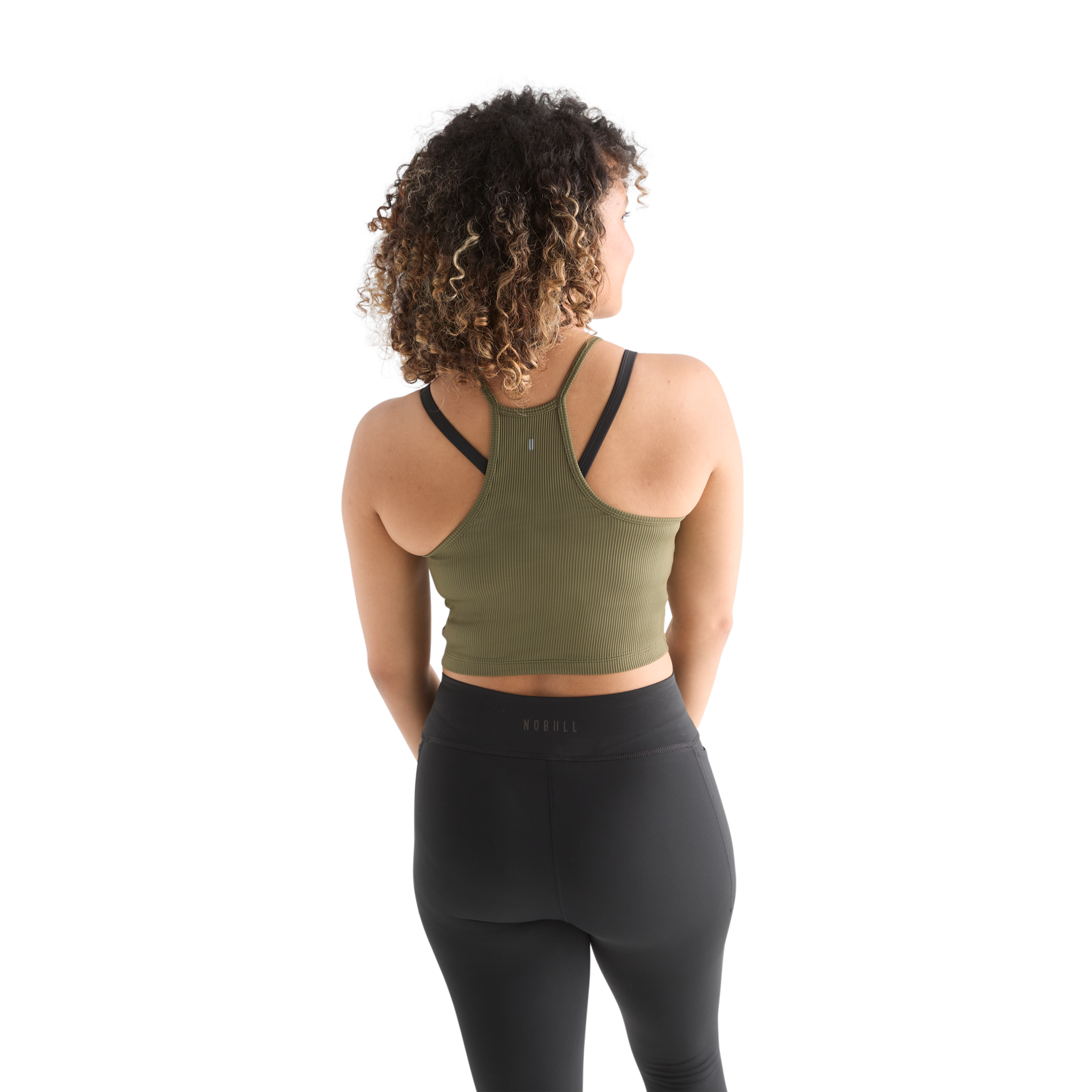 Women's Ribbed Halter Crop Tank Top - Sexy Sleeveless Summer T-Shirt for Women - Perfect for Beach, Gym, and Casual Outfits