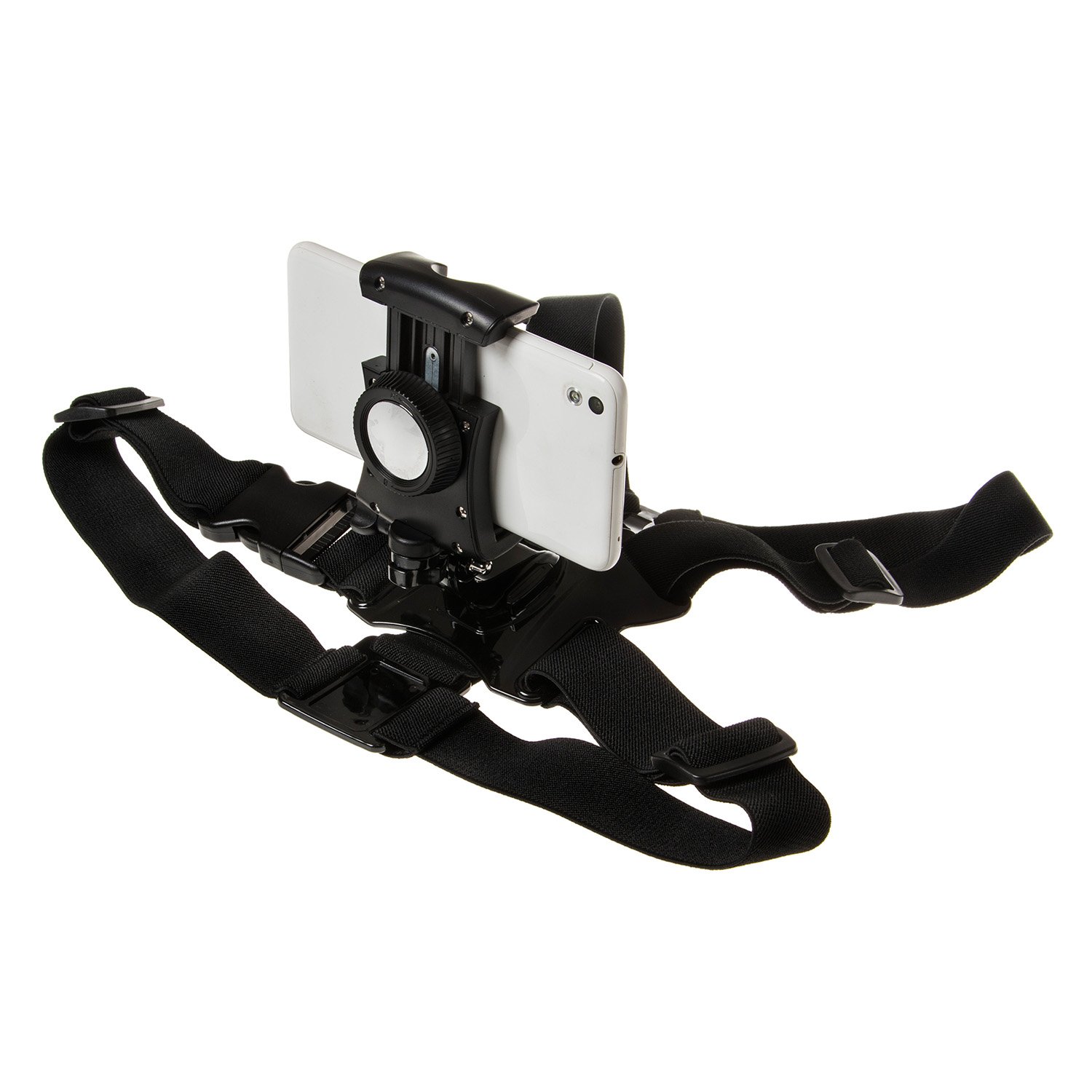 Coreal Adjustable Chest Mount Harness for Smartphones & Action Cameras - Compatible with iPhone, Samsung, GoPro - Perfect for Hiking, Vlogging & Hands-Free Recording