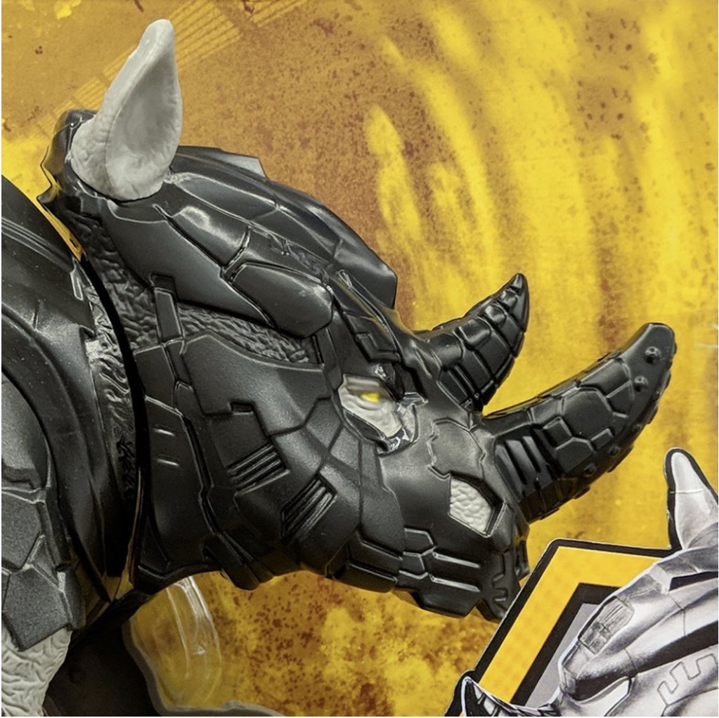 Marvel Black Panther Rhino Guard Vehicle with Charging Horn Action - 6 Inch Action Figure Compatible Toy for Kids & Collectors | Superhero Play, Display & Collection Scenes