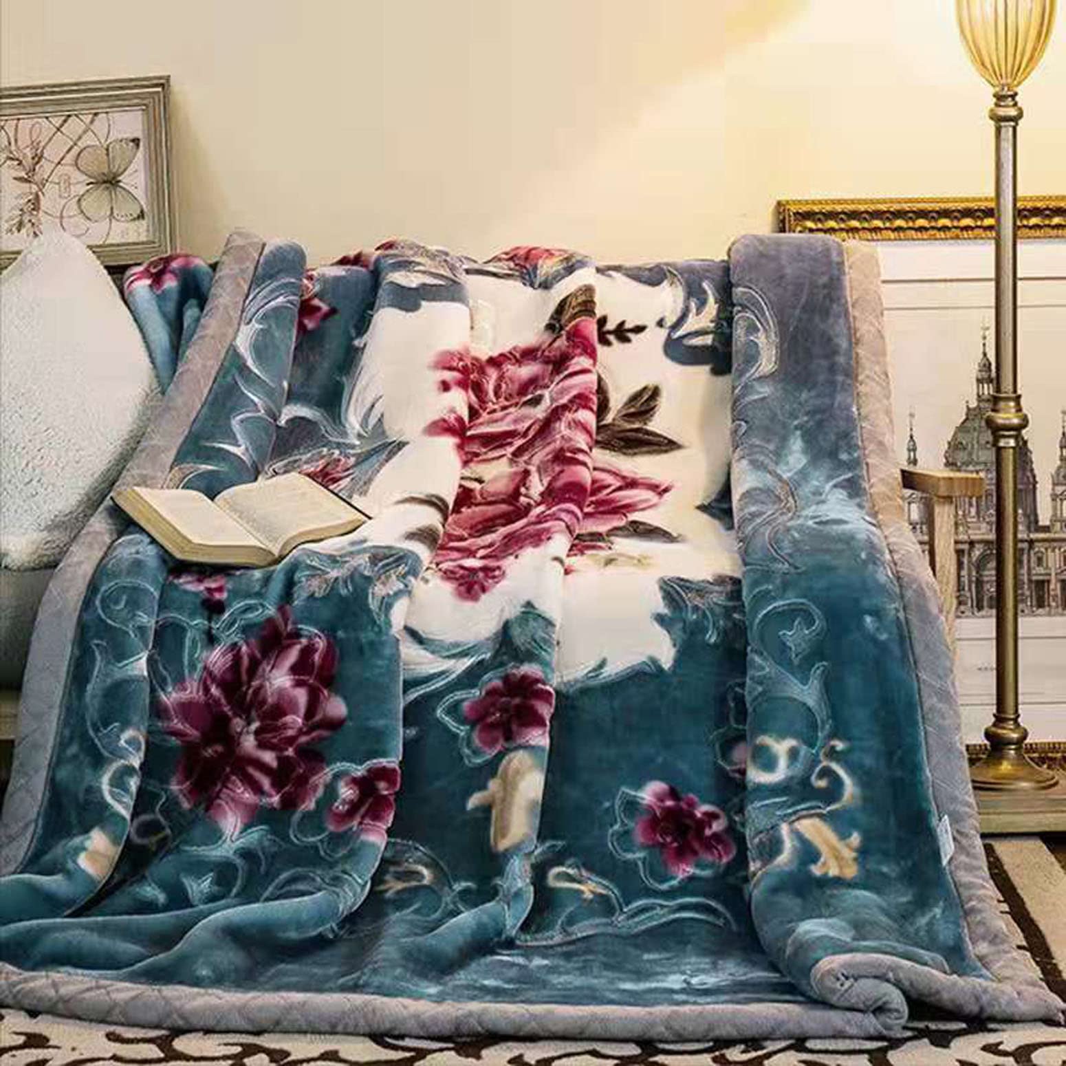 Premium Korean Fleece Blanket Twin Size 71
