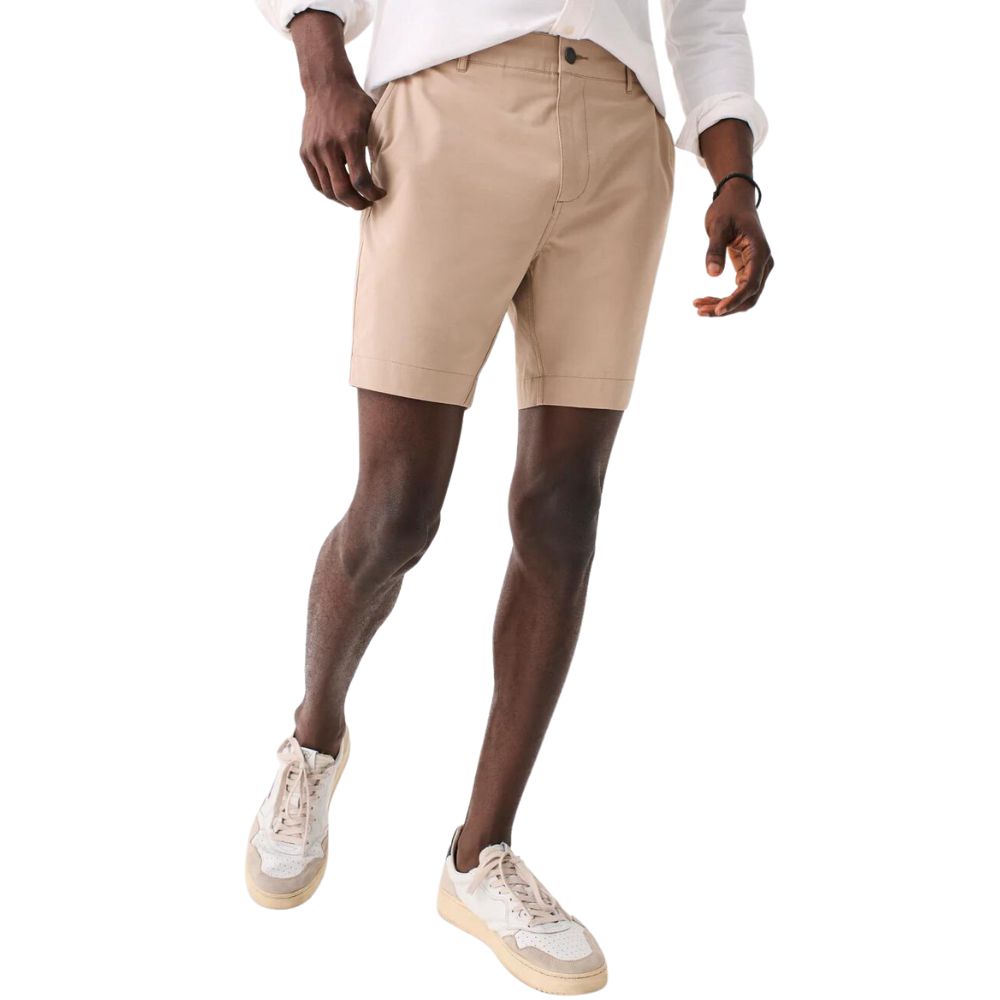 Faherty Men's Belt Loop All-Day Comfort Shorts - 9-Inch Inseam for Casual Wear, Travel & Outdoor Activities
