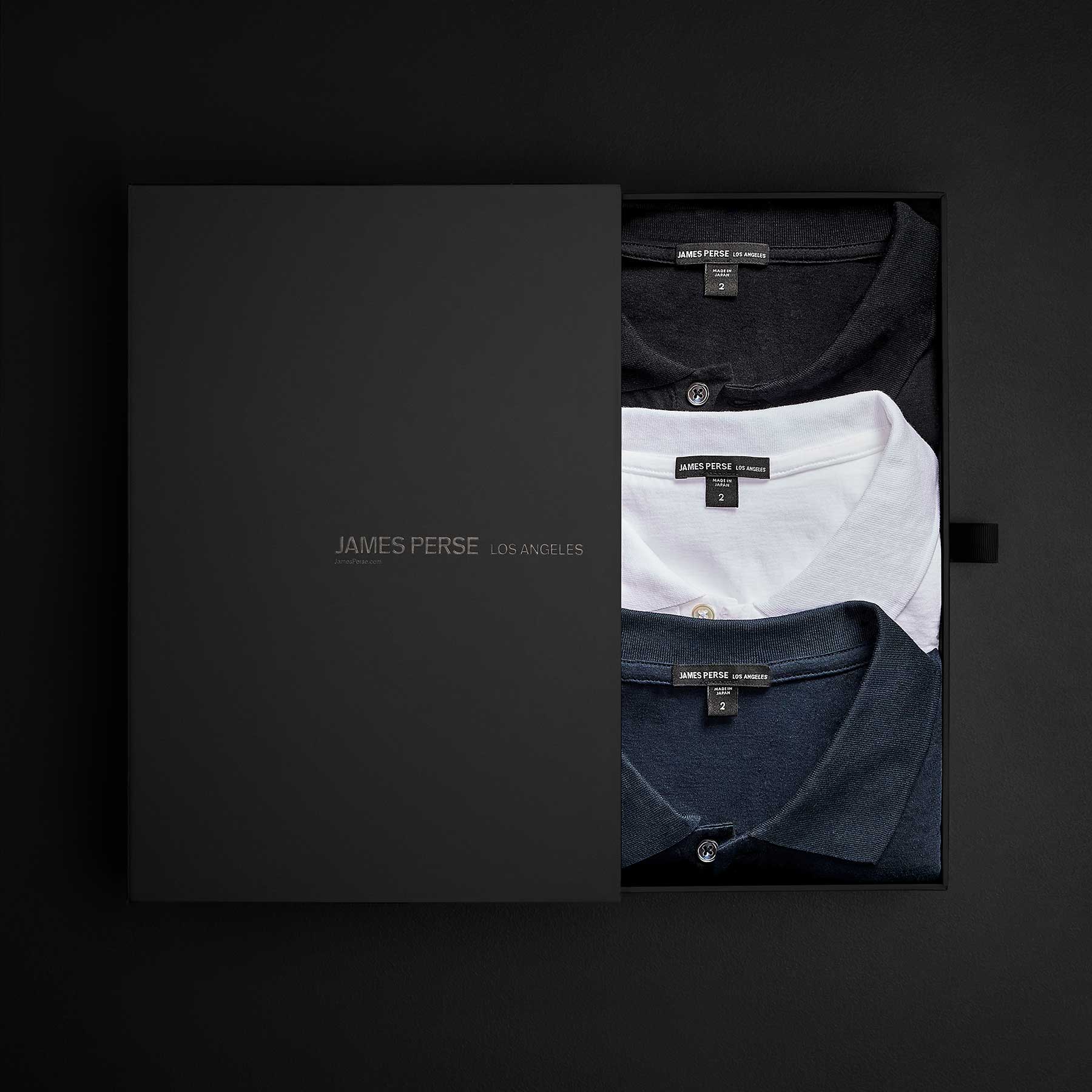 Premium Men's Brushed Lotus Polo Shirt Gift Set - Black, Navy, White | Soft Cotton Comfort Fit | Casual Office Wear & Golf Outfits