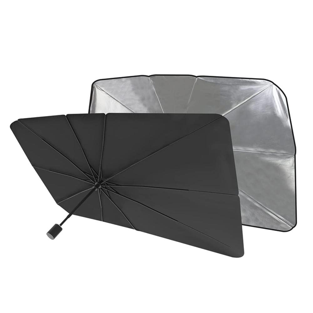 TOYOREY Car Windshield Sunshade - Summer Heat Insulation Umbrella Sun Shade for Front Window, Perfect for Outdoor Parking and Road Trips