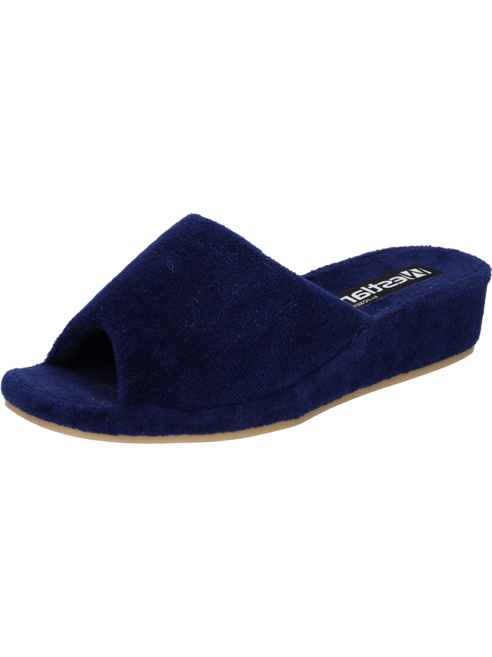 Romika Men's Slippers - Blue Blau Marine 503 - Comfortable Indoor House Shoes - Size US 5 - Perfect for Relaxing at Home, Lounging & Cozy Comfort