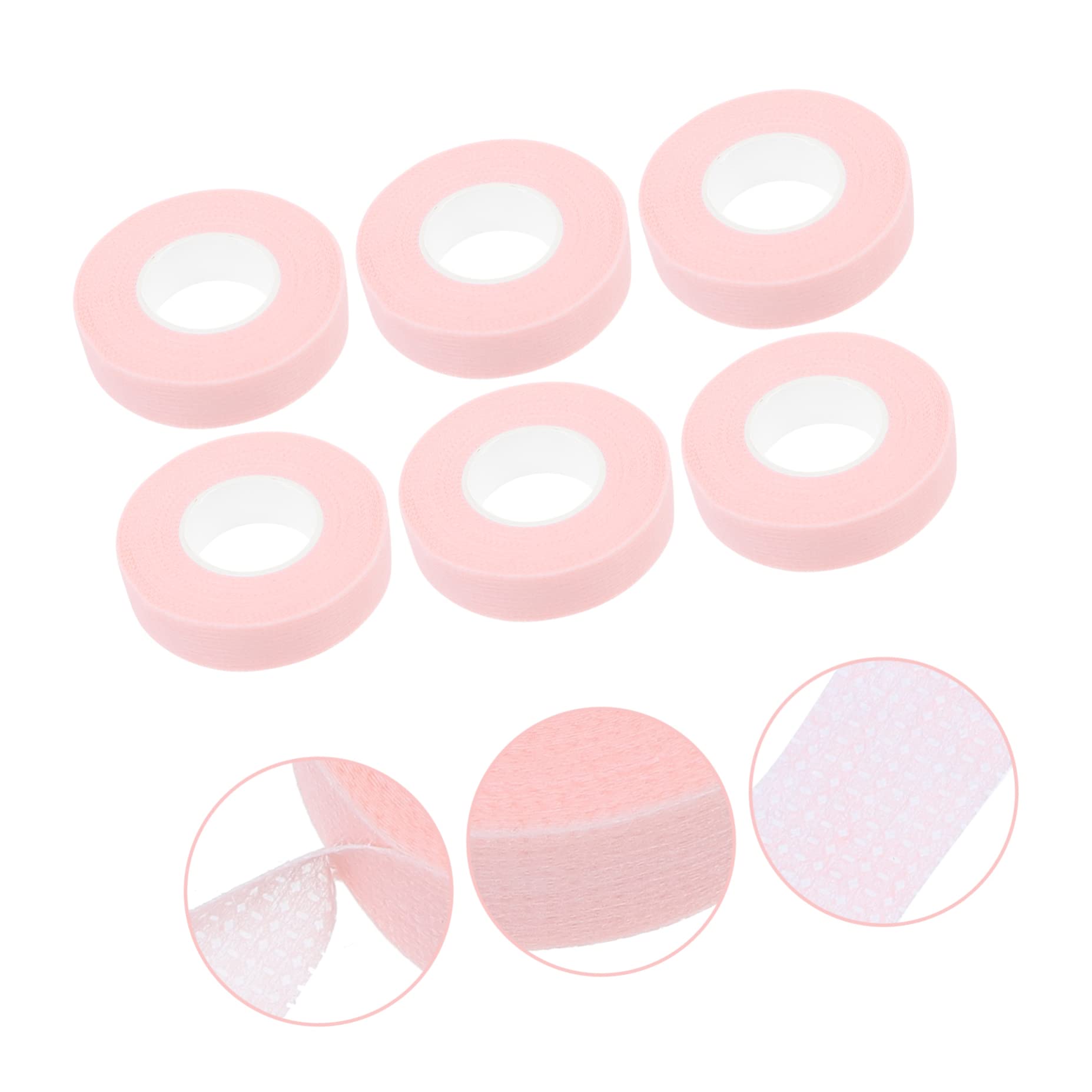 DOITOOL 18 Rolls Microporous Breathable Lash Adhesive Tape - Hypoallergenic Eye Pads for Makeup & False Eyelashes - Perfect for Beauty Salons, Bridal Makeup & DIY Extensions