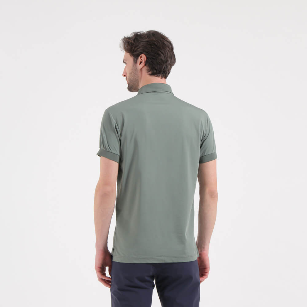 Audience Light HD Jersey Sunblock Polo Shirt - UPF 50+ UV Protection, Breathable & Quick-Dry for Men - Perfect for Golf, Tennis & Outdoor Activities
