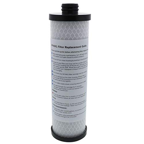 Neo-Pure NP-KW1-MB Water Filter 2-Pack - Compatible Replacement for WaterPur KW1 RV Water Filter with Quantum KDF 55 & Coconut Shell Carbon - MAX Filter Upgrade - Perfect for RV, Camping & Home Water Filtration Systems