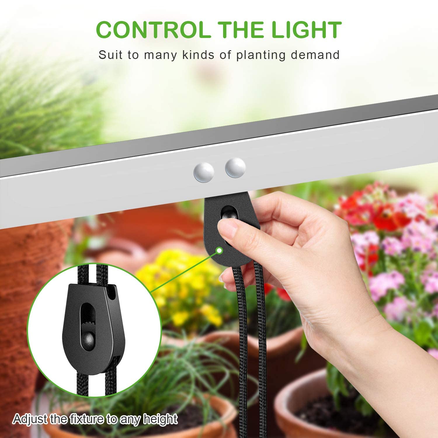 iPower 70W 4ft LED Grow Light Stand with Double Tube & Dual Switch - Foldable Plant Light for Seed Starting, Propagation - Includes 2 Bulbs (Perfect for Indoor Gardening, Hydroponics & Greenhouse Use)