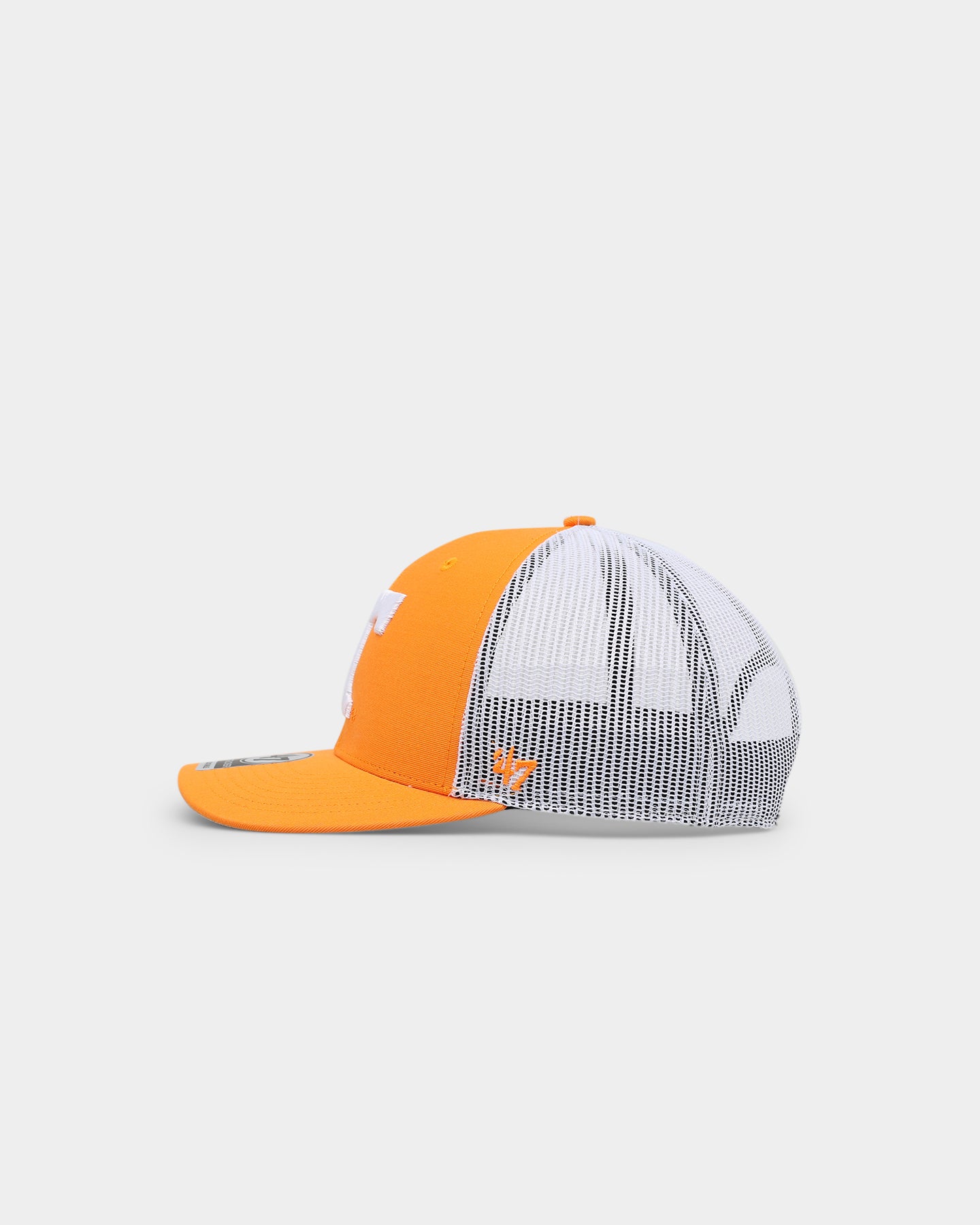 47 Brand Tennessee Volunteers '47 Trucker Snapback Hat - Vibrant Orange Adjustable Baseball Cap for Men & Women - Perfect for Game Day, Tailgating, and Sports Fans