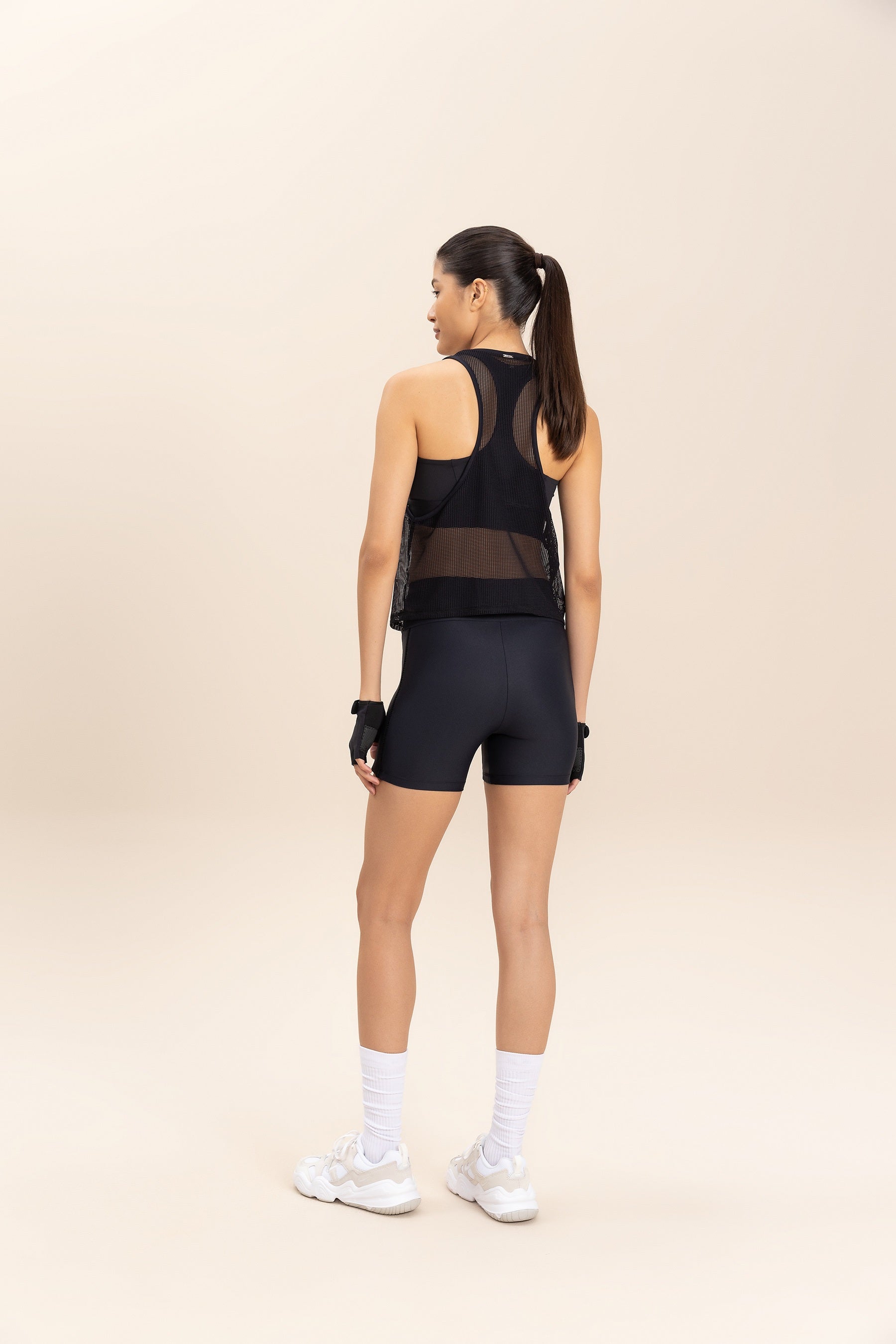 Breathable Bio Mesh Racerback Tank Top for Women - Lightweight Workout & Yoga Top - Perfect for Gym, Running, and Summer Activities