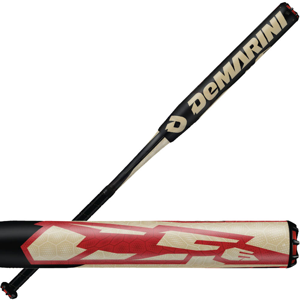 DeMarini CF6 CFF14 Fastpitch Softball Bat -2 1/4 Barrel Size | Black/Gold/Red Color | 2014 Model | Perfect for Competitive Fastpitch Games & Training