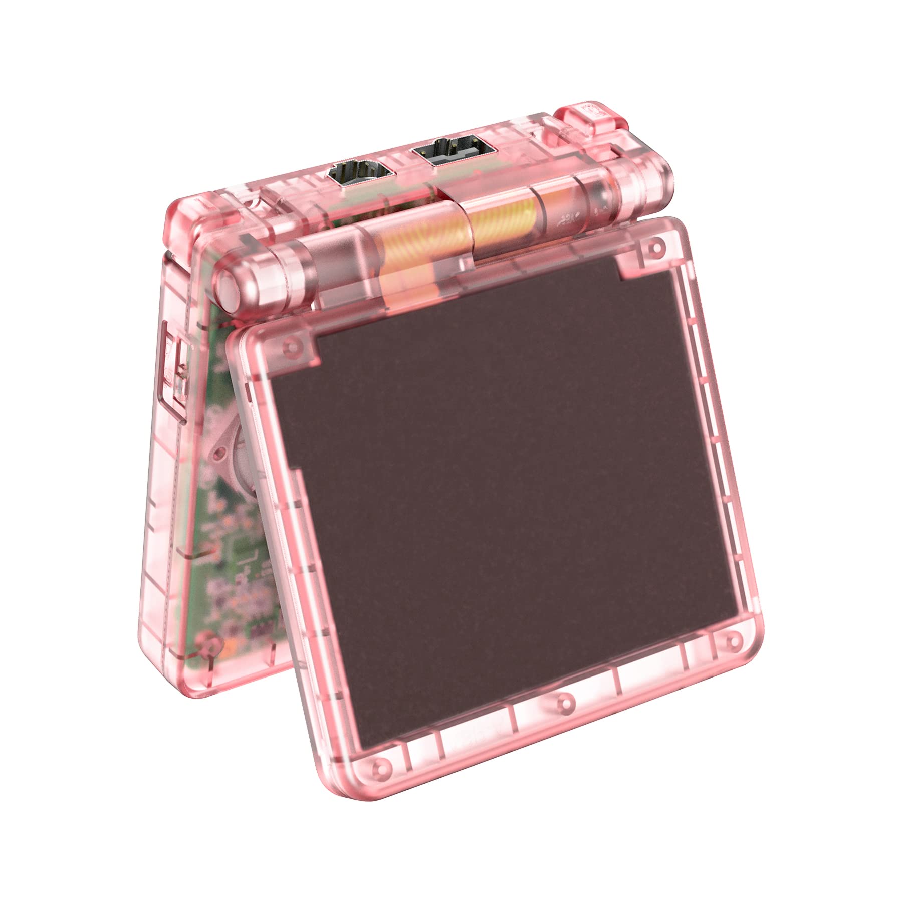 eXtremeRate Cherry Pink Replacement Shell for Gameboy Advance SP GBA SP - Compatible with IPS & Standard LCD Screens - DIY Custom Housing Case - Perfect for Gaming Enthusiasts & Console Modders (Console & Screen Not Included)