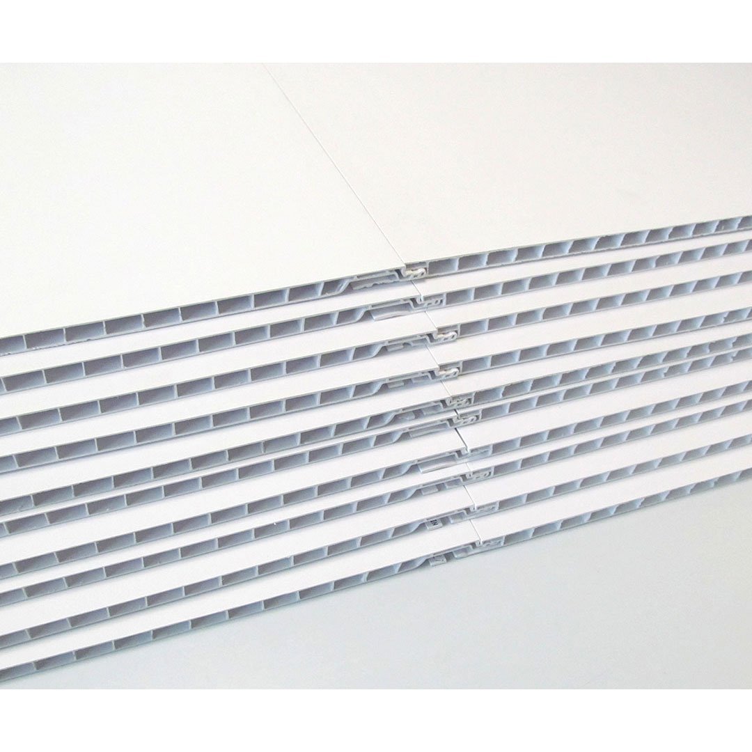 EZ Liner™ PVC Interlocking 16 Liner Panels - Ultra Durable Waterproof Garden Bed Edging for Raised Beds, Landscaping & DIY Projects - Perfect for Home Gardens, Yards and Outdoor Decor
