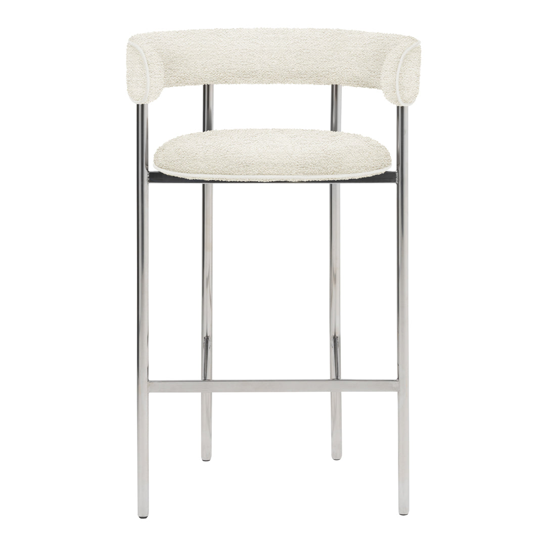 Modern Font Bar Stool with Arms - Adjustable Height Counter Stool for Kitchen Island, Breakfast Bar & Home Decor - Comfortable & Stylish Seating Solution