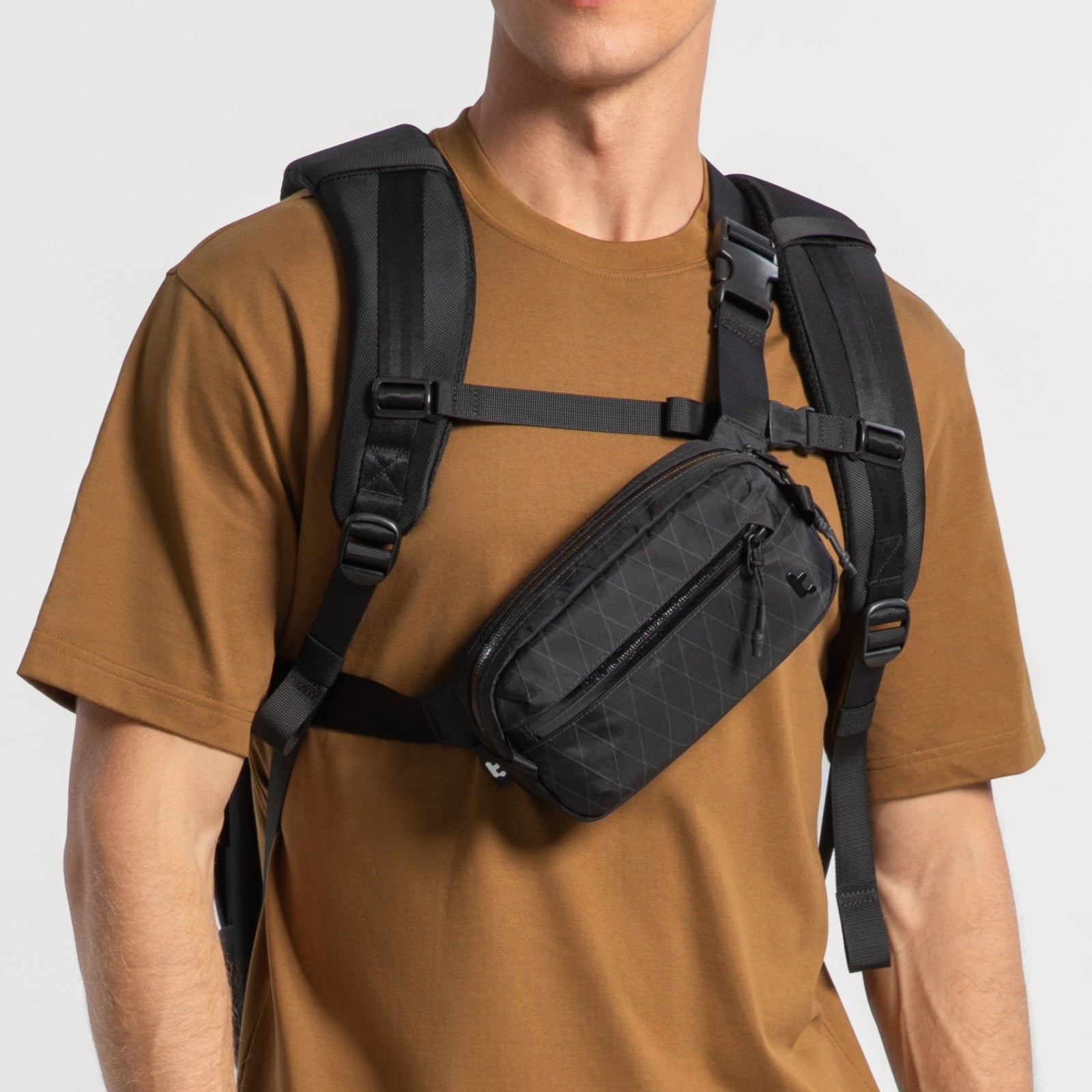 Aviator T35 X-Pac Chest Bag - Durable Crossbody Sling Pack for Outdoor, Travel & Everyday Use - Water-Resistant & Lightweight Design