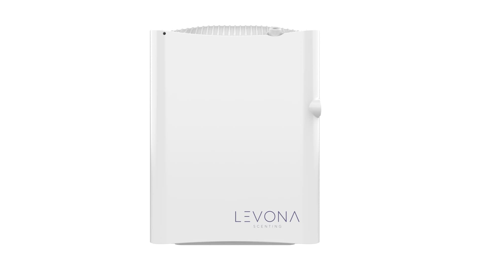 Levona Scent Waterless Diffuser - Essential Oil Aroma Smart Plug-in Air Freshener, Portable Diffuser Machine for Home, Office & Large Spaces up to 4000 sqft, LCD Display, HVAC Compatible with Cleaning Cloth - Perfect for Bedrooms, Living Rooms & Commercial Spaces (Arosa 1500, Scent Not Included)