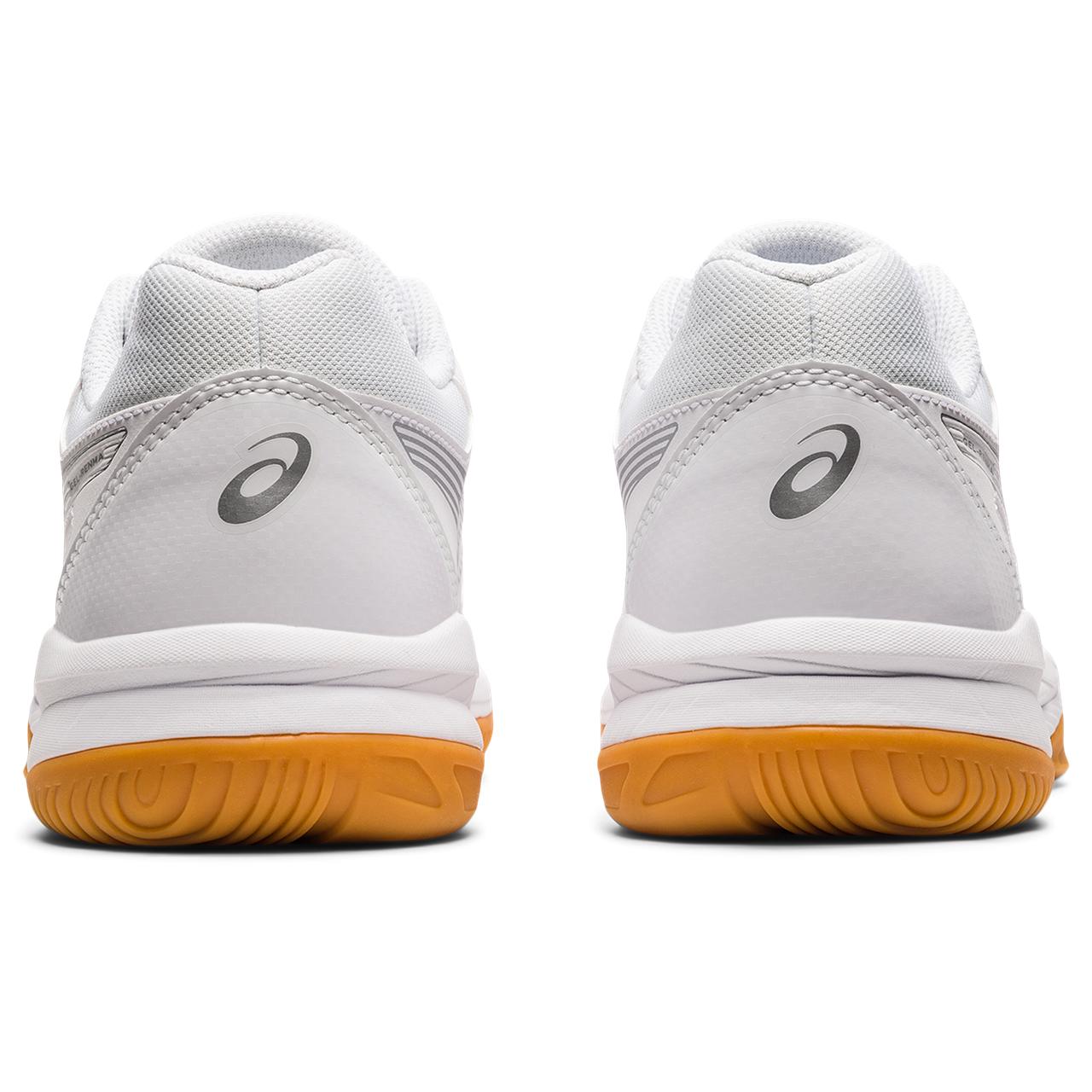 ASICS Gel Renma Women's Indoor Court Shoes - White/Pure Silver - Volleyball & Badminton Shoes for Women with Superior Cushioning & Support