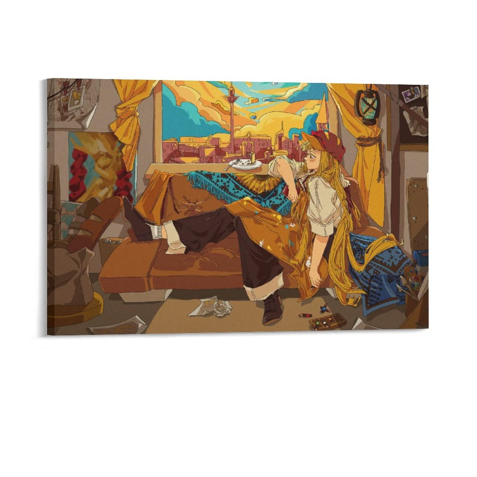 Cookie Run OvenBreak Canvas Poster - 12x18inch (30x45cm) Wall Art Decor for Living Room, Bedroom & Office - Sports Landscape Painting Print - Perfect Gift for Gamers & Anime Fans - Enhance Your Gaming Room or Home Decor