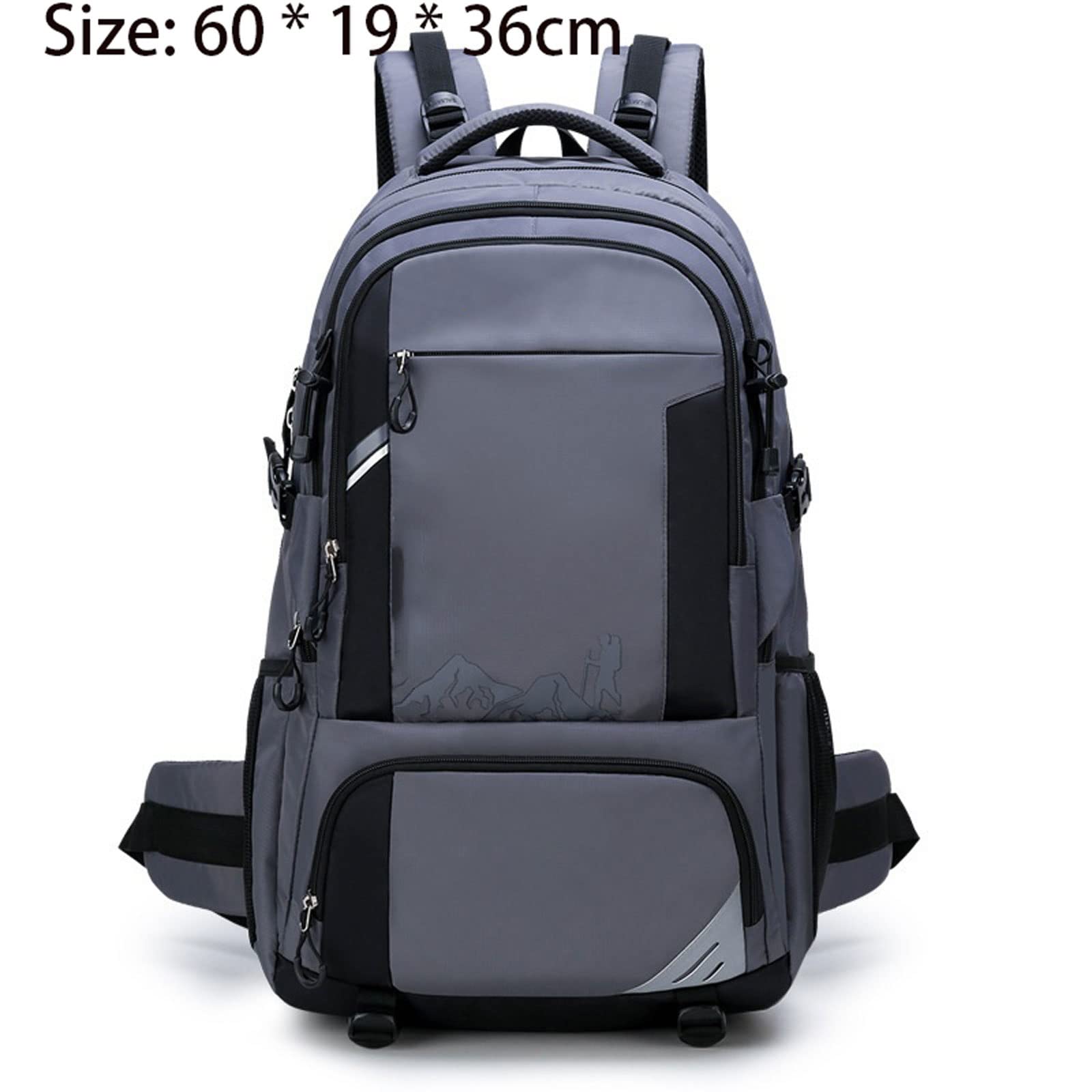 GIFYY Men's & Unisex Toiletry Bag - Waterproof Nylon Travel Backpack for Hiking, Trekking, Cycling & Outdoor Sports | Perfect for Gym, Camping & Business Trips