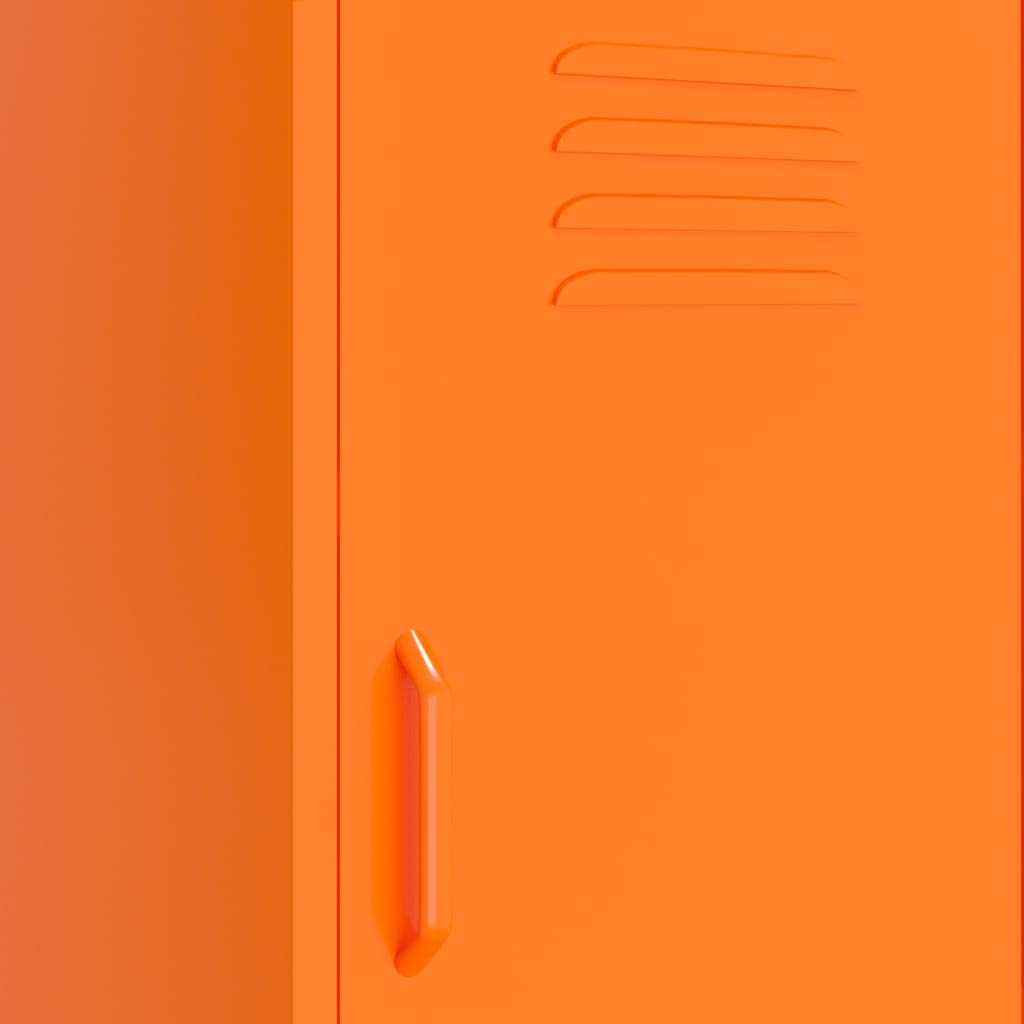 SKM Heavy Duty Metal Storage Cabinet - 1 Door & 2 Adjustable Shelves, 16.7