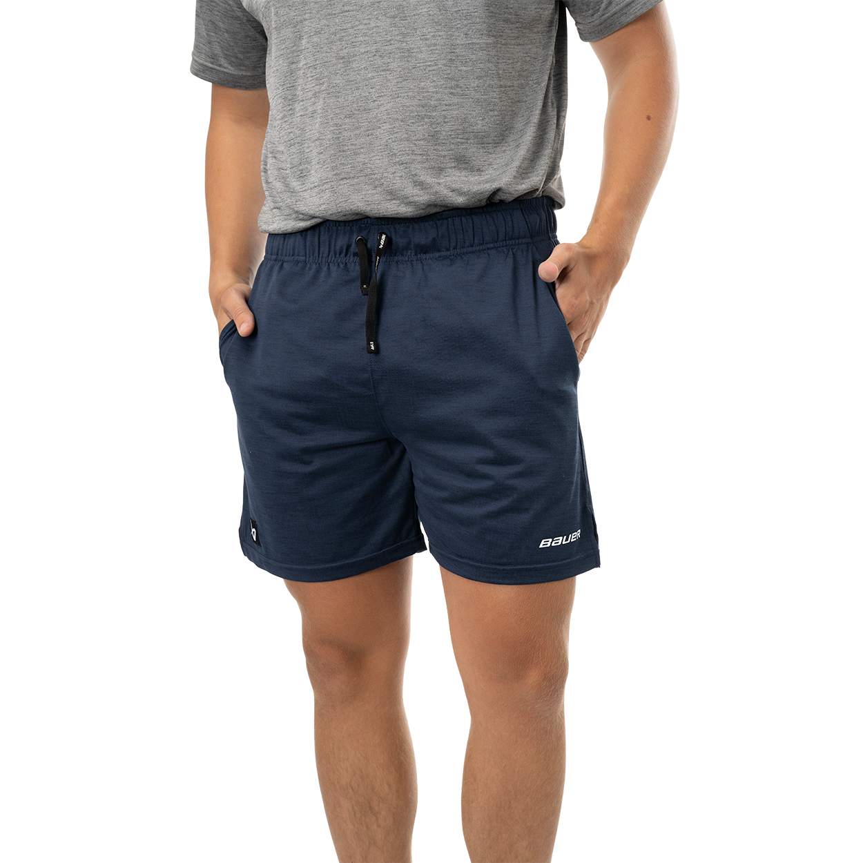 Bauer Team Knit Hockey Shorts for Senior Players - Comfortable & Durable Hockey Apparel for Training & Games