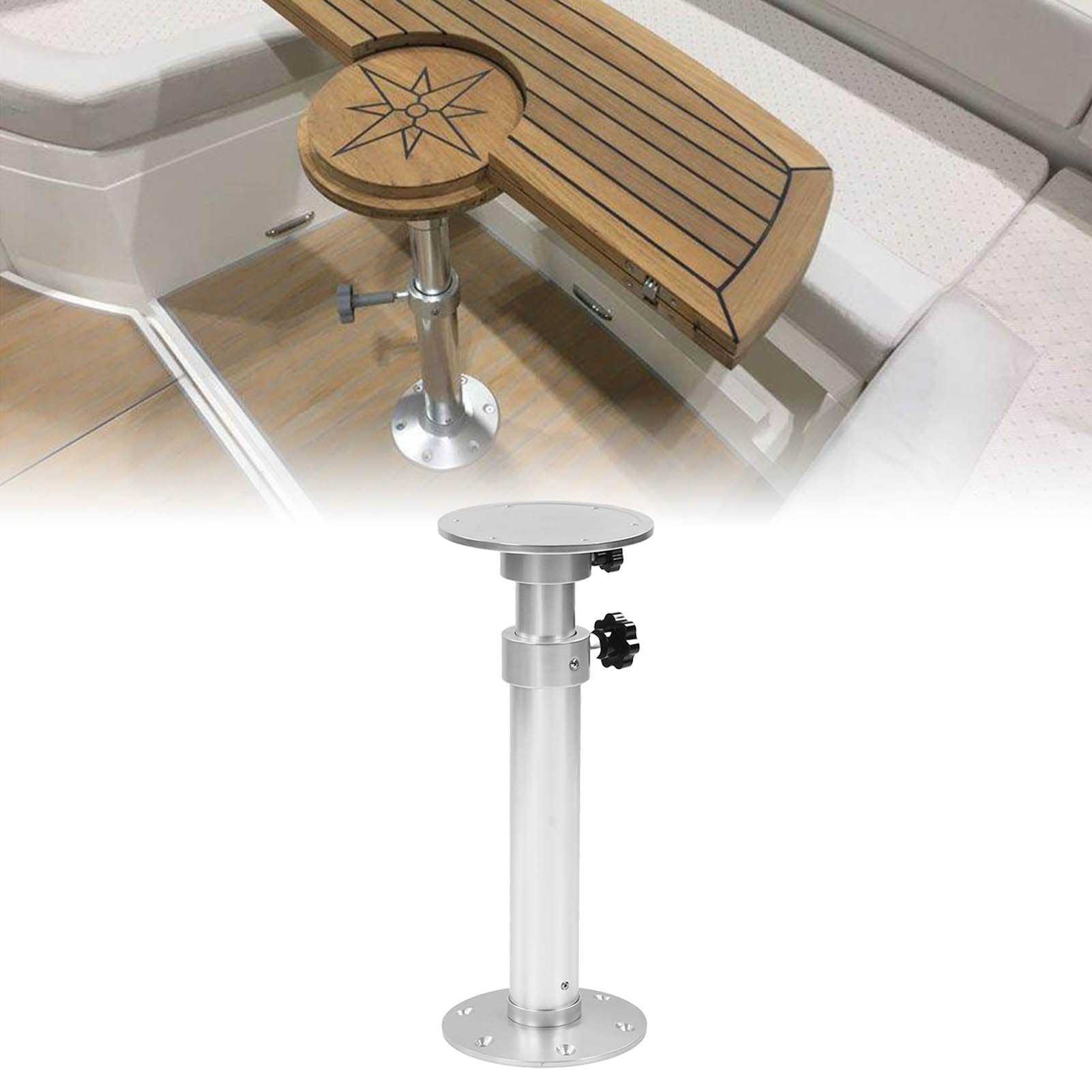 Adjustable Telescoping Table Pedestal Leg 17.5